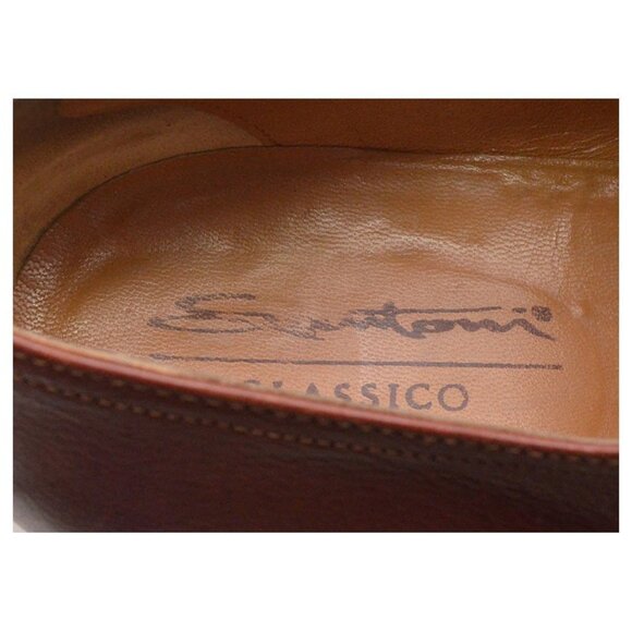 Men Santoni Classico Sheridan Perfed Cap Toe Oxfords 12 - Picture 8 of 8